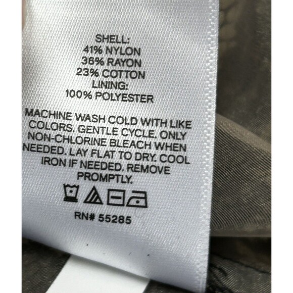 Express Corset Top Size 2 Black Lace Floral Fairygoth Whimsigoth Vamp Renfair - Picture 8 of 8